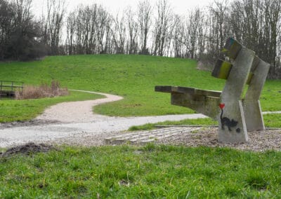 Katten in Quelderduyn streetart 2
