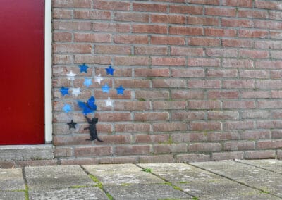 Katten in Quelderduyn streetart 5