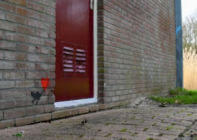 Katten in Quelderduyn streetart 6