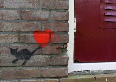 Katten in Quelderduyn streetart 6