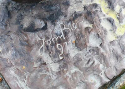 Acrobaten - signatuur John Bier