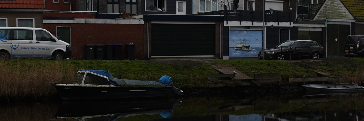 Het kunstwerk Aarde en Water van Nic Jonk