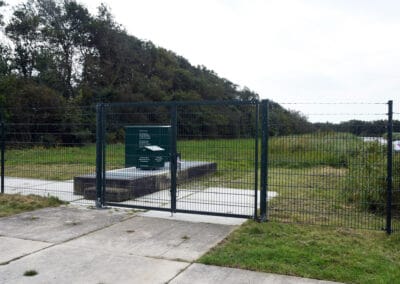 Hekwerk om poezie pompgemaal