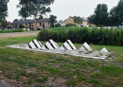 Kunst in de Schooten - Golven in de branding