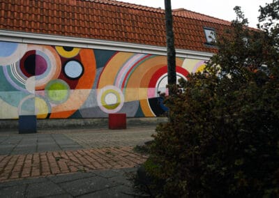 gedeelte muurschildering judith van leeuwen