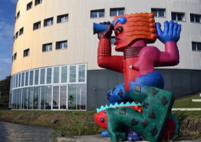 Detailfoto tureluur Julianadorp