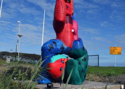 Kleurrijk kunstwerk Clemens Briels