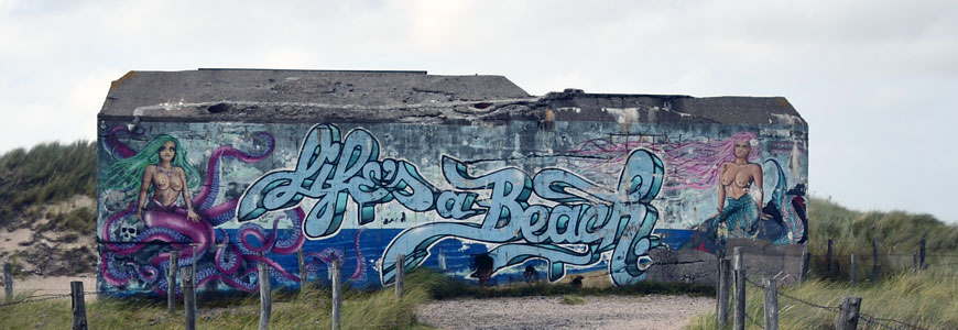 life is a beach - Graffiti - Julianadorp