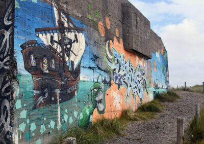 Piraten en zeeboten strandslag Zandloper