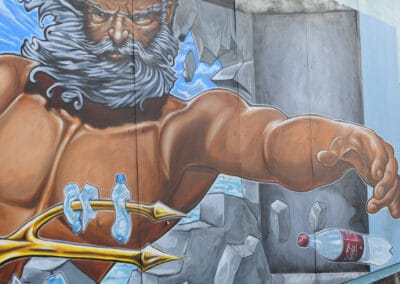 Neptunes 3d Streetart Ruben Poncia