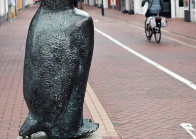 Kunstwerk Pinguin Keizerstraat