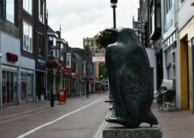 Kunstwerk Pinguin Keizerstraat