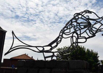 De Vis (detail3) - De Vismarkt - Joop Koek | Foto Stephan Wegman