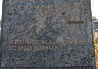 Gedicht Ida Gerhardt op visserijmonument