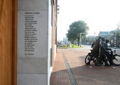 Jack W Benneker schreef gedicht Wachtende Woorden