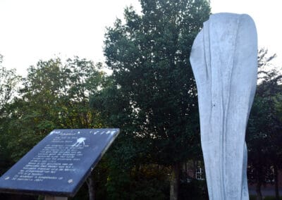 Kunstwerk Wave van Ruud van de Wint