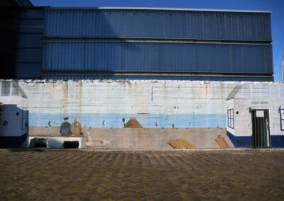muurschildering van haven willemsoord