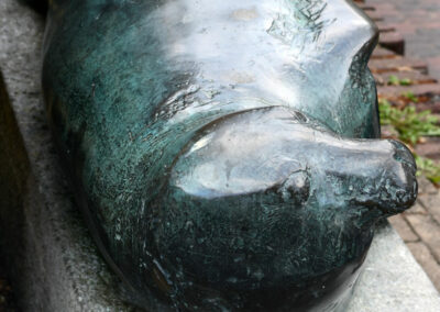 Beeld Zeehond van kunstenaar Theresia van der Pant